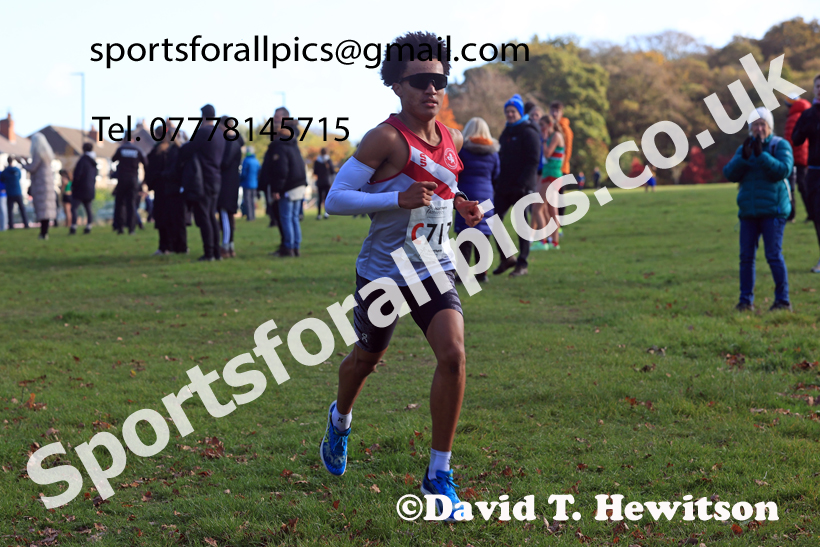 Mens Under-18s 2026 Northern Cross Country Relays, Graves Park, Sheffield. Photo: David T. Hewitson/Sports for All Pics